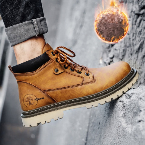 SY-5888M Winter Outdoor Work Shoes Casual Martin Boots, 38, 39, 41, 42, 43, 44, 45, 46, 47