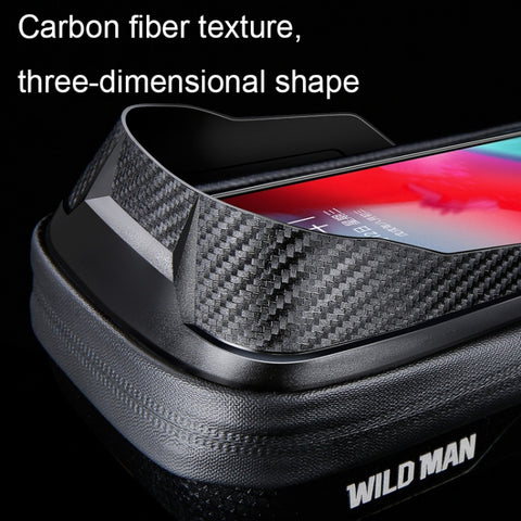 WILD MAN E16 EVA Hard Shell Touch Screen Handlebar Bag Cycling Equipment, E16