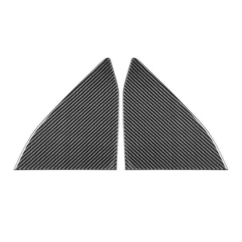 For Chevrolet Corvette C8 2pcs /Set Rear Triangle Window Decoration Sticker