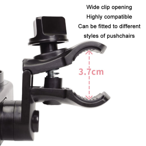 Stroller Double Cup Holder Pushchair Bottle Snack Box Shelf, J4100