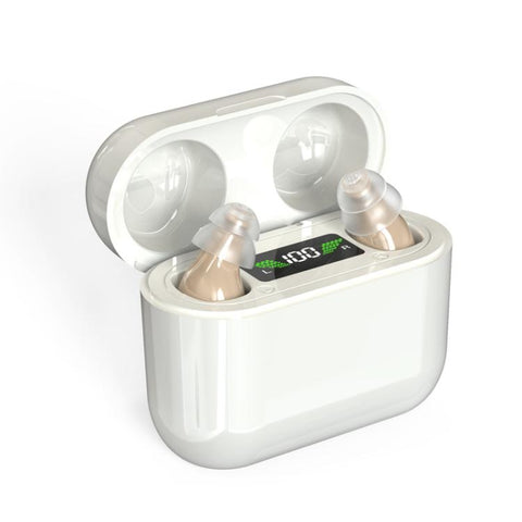 GM-912 Digital Hearing Aid Sound Amplifier With Digital Display Charging Compartment