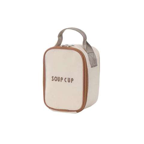 Insulated Thermal Tote Bag for Food Jars & Cups Protective Carrier for Soup Thermos, Breakfast Cups, Small, Medium, Large