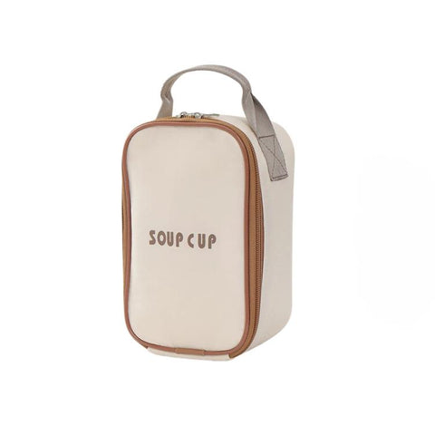 Insulated Thermal Tote Bag for Food Jars & Cups Protective Carrier for Soup Thermos, Breakfast Cups, Small, Medium, Large