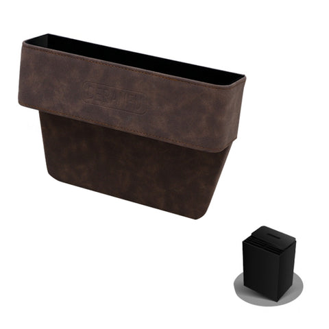 DE RAN FU Car Seat Storage Box Cup Holder Fur Citrine Phone Sundry Storage Box, 6030 Grey, 6030 Brown, 6030 Blue, 6030 Black