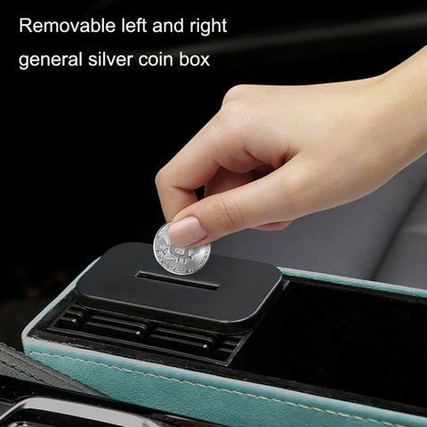 DE RAN FU Car Seat Storage Box Cup Holder Fur Citrine Phone Sundry Storage Box, 6030 Grey, 6030 Brown, 6030 Blue, 6030 Black