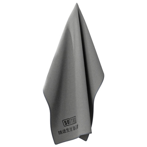 SUITU ST-9000 2pcs Double Suede Car Cleaning Towel Dry Washing Cloth, Size:, 30x40cm, 40x40cm, 35x75cm