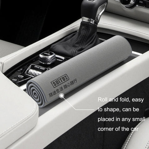 SUITU ST-9000 2pcs Double Suede Car Cleaning Towel Dry Washing Cloth, Size:, 30x40cm, 40x40cm, 35x75cm
