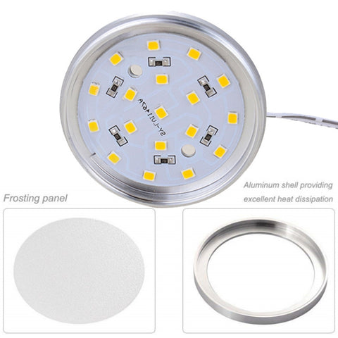 2 PCS 2W DC12V 18LED Cabinet Lights Showcase Lights,Spec:, 2510 Terminal - Side Outlet, 2510 Terminal -Bottom  Outlet, DuPont Terminal-Side Outlet, DuPont Terminal- Bottom  Outlet