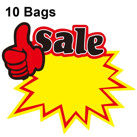 10 bags 25x19cm Explosion Sticker Product Price Tag Supermarket Price Label, WM-001, WM-002, WM-003, WM-005, WM-006, WM-007, WM-008, WM-009, WM-010, WM-011, WM-012, WM-013, XD-511, XD-520, XD-532, XD-537, XD-541, XD-559