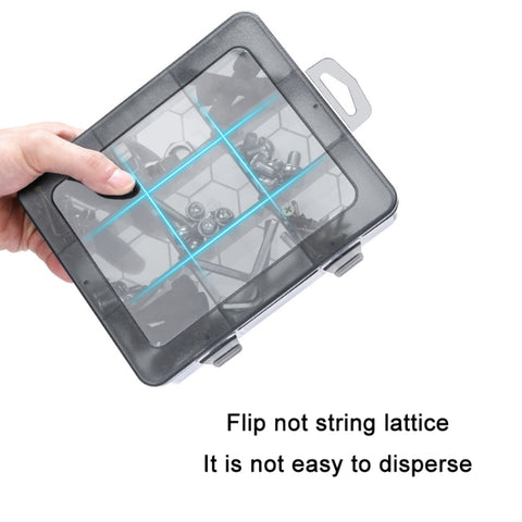 Multi-Compartment Sorted Electronic Parts Organiser, Specifications:, 18 Grid, 9 Grid, 12 Grid, 24 Grid