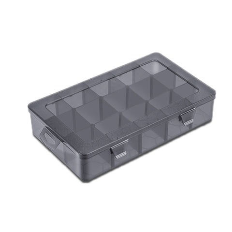 Multi-Compartment Sorted Electronic Parts Organiser, Specifications:, 18 Grid, 9 Grid, 12 Grid, 24 Grid