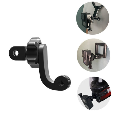 2 PCS ST-06 Basic Strap Mount Surface Buckle for GoPro Hero11 Black / HERO10 Black /9 Black /8 Black /7 /6 /5 /5 Session /4 Session /4 /3+ /3 /2 /1, DJI Osmo Action and Other Action Cameras, Centered Shoot Adapter(2 PCS)