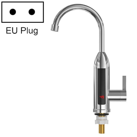 Smart Household Digital Display Instant Hot Kitchen Electric Faucet, Plug:, EU Plug, US Plug, UK Plug