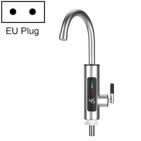 Smart Household Digital Display Instant Hot Kitchen Electric Faucet, Plug:, EU Plug, US Plug, UK Plug