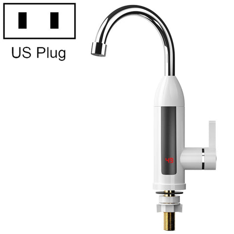 Smart Household Digital Display Instant Hot Kitchen Electric Faucet, Plug:, EU Plug, US Plug, UK Plug