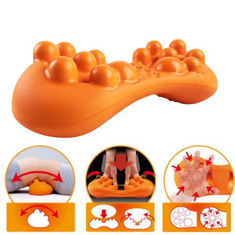 Cervical Acupressure Massager Sciatica Stretcher Muscle Release Massage Tool, Acupressure Massager