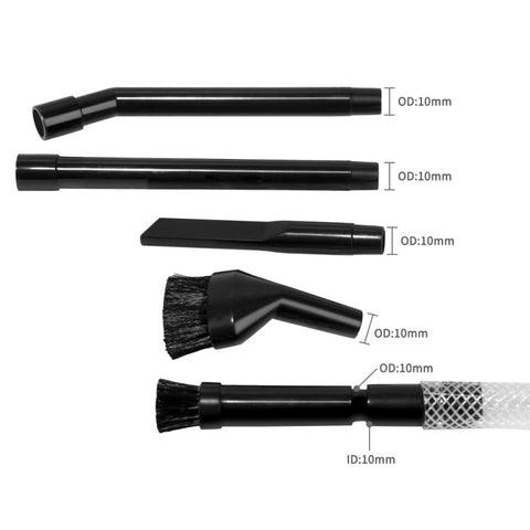 8 In 1 Universal Vacuum Cleaner Accessories Multi-Function Small Suction Head Cleaning Brush, 8 In 1