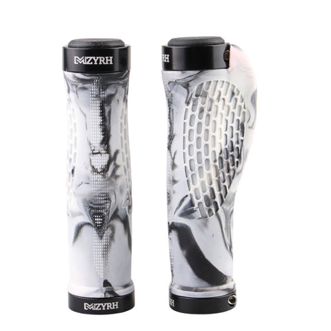 MZYRH 1pair Mountain Bike Bicycle Handlebar Grips Protective Covers, MZYRH White and Blue, MZYRH Black and Yellow, MZYRH Dark Green, MZYRH  Black and Red, MZYRH  Black and White, MZYRH  Black Blue