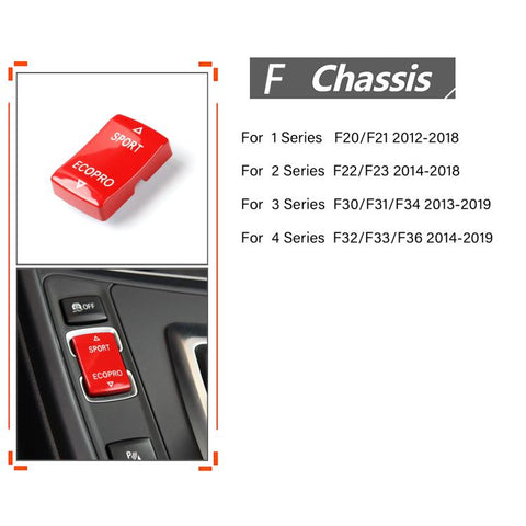 For BMW 1234 Series F Chassis Gear Mode Switch Button