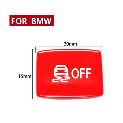 For BMW 1234 Series F Chassis Gear Shift ESP Anti-slip Button, Red, Black, Blue