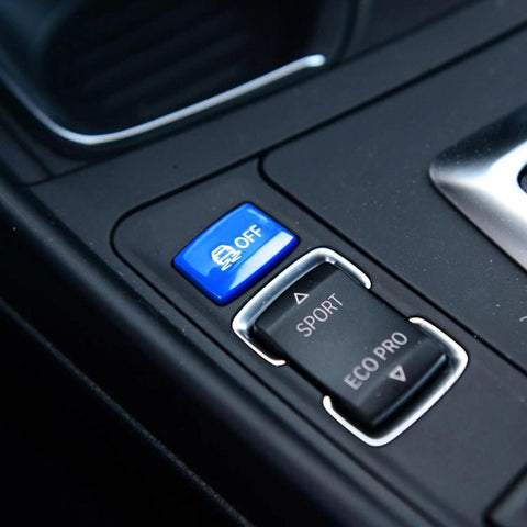 For BMW 1234 Series F Chassis Gear Shift ESP Anti-slip Button, Red, Black, Blue