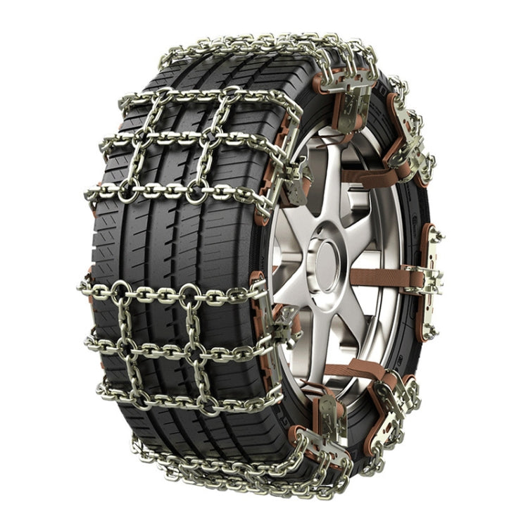 Car Tire Truck SUV Snow Winter Emergency Anti-Skid Chain, Style:, Field Type (Small), Field Type (Large), 4 Chains (Small), 4 Chains (Large), Double Head Rice Type (Small), Double Head Rice Type (Large), Double Head Fields Type (Small)                 ...