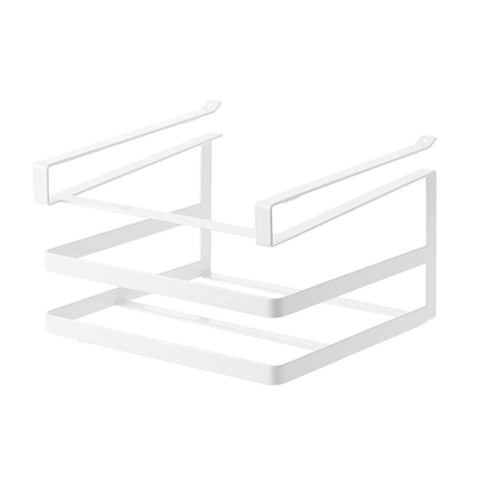 Double-layer Punch-free Kitchen Wall-Mounted Cutting Board Rack