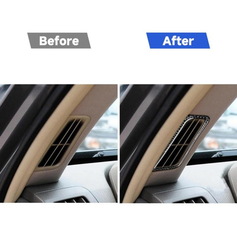 For Infiniti G35/G37/G25/Q60 2pcs /Set Universal Defogger Air Outlet Sticker For Left And Right Drive