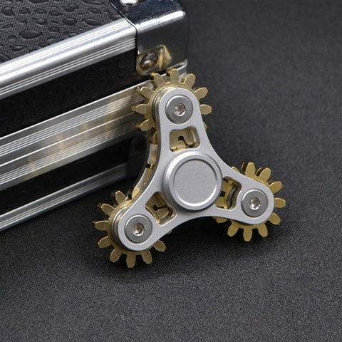 Linkage Fidget Spinner Decompression Toy, Four Gear(Silver), Four Gear(Black), Four Gear Upgraded Version(Black), Four Gear Upgraded Version(Silver), Four Gear Upgraded Version Ink(Blue)