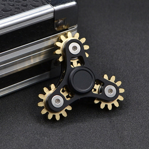 Linkage Fidget Spinner Decompression Toy, Four Gear(Silver), Four Gear(Black), Four Gear Upgraded Version(Black), Four Gear Upgraded Version(Silver), Four Gear Upgraded Version Ink(Blue)