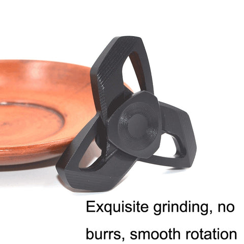 CKFSL Fingertip Gyroscopy EDC Hand Spinner Metal Stress Relief Toys, CKFSL(Black), CKFSL(Blue Spots)