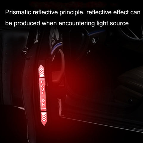 5sets Car Opening Door Anti-Collision Safety Warning Reflector, 5sets Diamond Red, 5sets Diamond Blue, 5sets Diamond Yellow, 5sets Fluorescent Green, 5sets Diamond White