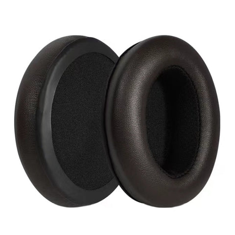 For Sennheiser Momentum 2pcs Soft Comfortable Headset Sponge Cover, Color: Black Protein, Black Protein, Brown Protein, Black Lambskin, Brown Lambskin
