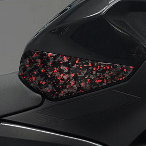 For 2019-2023 Kawasaki Ninja 400 2pcs /Set Steering Wheel Side Stickers