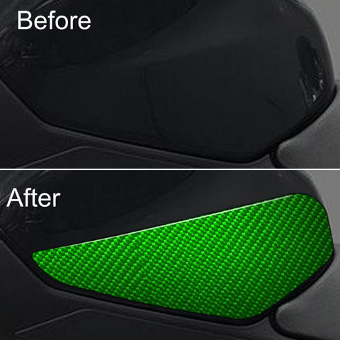 For 2019-2023 Kawasaki Ninja 400 2pcs /Set Steering Wheel Side Stickers