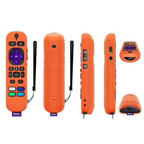 For TCL Roku Voice Remote Pro Y30 Remote Control Shockproof Silicone Protective Case, For TCL Roku Voice Remote Pro(Luminous White), For TCL Roku Voice Remote Pro(Black), For TCL Roku Voice Remote Pro(Orange), For TCL Roku Voice Remote Pro(Red)        ...