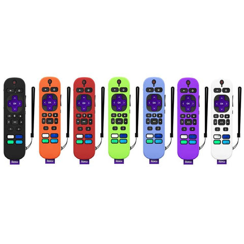 For TCL Roku Voice Remote Pro Y30 Remote Control Shockproof Silicone Protective Case, For TCL Roku Voice Remote Pro(Luminous White), For TCL Roku Voice Remote Pro(Black), For TCL Roku Voice Remote Pro(Orange), For TCL Roku Voice Remote Pro(Red)        ...