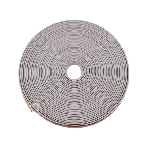 8m/roll Car Wheel General Sticker Modified Protection Sticker Anti-collision Strip, 1roll Green, 1roll Orange, 1roll Gray, 1roll White, 1roll Black, 1roll Red, 1roll Yellow, 1roll Pink, 1roll Purple, 1roll Blue