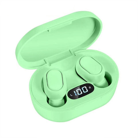 E7s Digital Sports Waterproof TWS Bluetooth 5.0 In-Ear Headphones, E7s (Black), E7s (White), E7s (Yellow), E7s (Blue), E7s (Pink), E7s (Green)