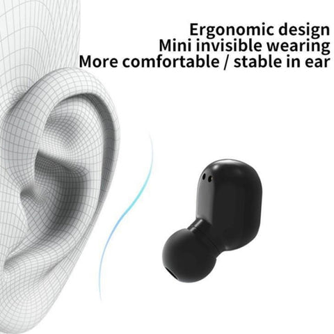 E7s Digital Sports Waterproof TWS Bluetooth 5.0 In-Ear Headphones, E7s (Black), E7s (White), E7s (Yellow), E7s (Blue), E7s (Pink), E7s (Green)