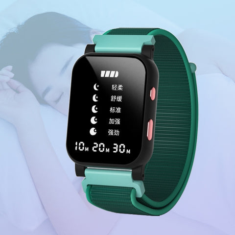 S3 Hand Wearing Micro Current Intelligent Pulse Sleep Instrument, S3 Green
