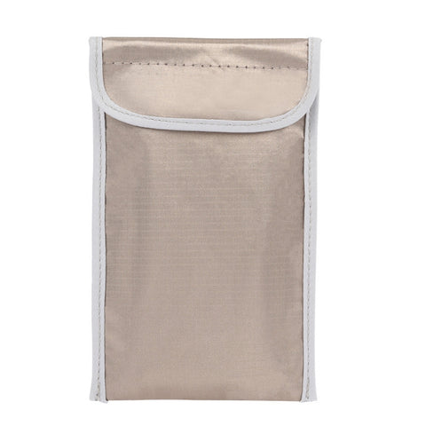 6.5 inch Anti-radiation RFID Signal Shielding Anti-location Mobile Phone Bag, 6.5 inch Gray