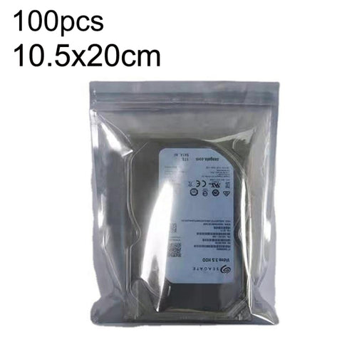100pcs / Pack 20x30cm Anti-static Shielding Bag Hard Disk Insulation Bag Electronic Plastic Motherboard Packaging Bag, 100pcs / Pack 6x9cm, 100pcs / Pack 6x12cm, 100pcs / Pack 7x11cm, 100pcs / Pack 8x9cm, 100pcs / Pack 8x12cm, 100pcs / Pack 8x13cm     ...