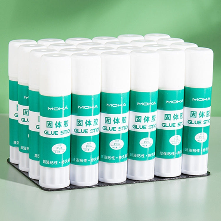 12pcs 15g MOKA Solid Glue Student Stationery Children Handmade Solid Glue Stick, 24pcs 8g, 12pcs 15g, 12pcs 21g, 12pcs 36g