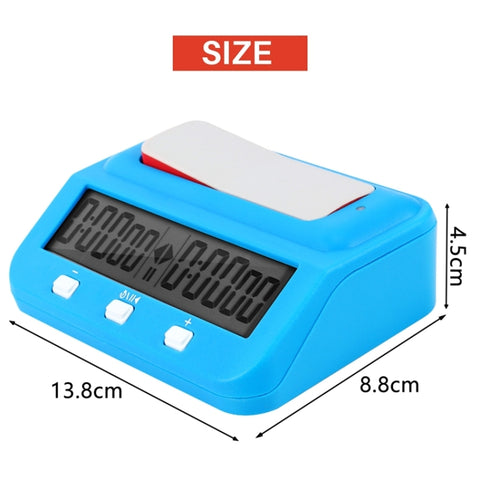 HQT101 Plastic Chess Clock Go Chess Timer, HQT101 Blue, HQT101 Green, HQT101 Red Wine