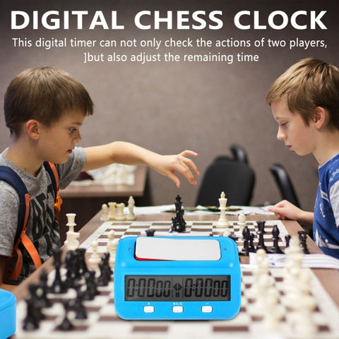 HQT101 Plastic Chess Clock Go Chess Timer, HQT101 Blue, HQT101 Green, HQT101 Red Wine