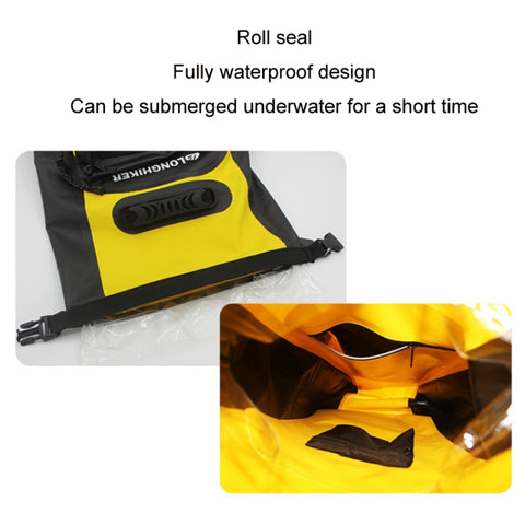 LONGHIKER Outdoor Diving Fin Backpack Drifting Swimming Fishing Ski Bag