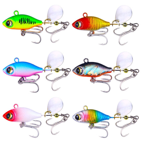 HENGJIA Submerged VIB Fake Lures Sequin Lures, 4.8cm 7g, 5.2cm 10g, 5.8cm 14g