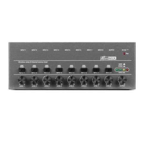 With Single Channel Stereo Switching Mini Signal Hybrid Small Audio, 4 Way mixer, 6 Way Mixer, 8 Way Mixer