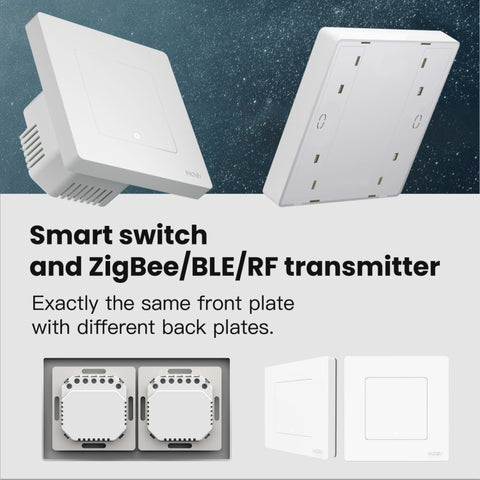 Tuya ZigBee Smart Single-fire Zero-fire Sharing Timing Voice Wall Switch EU Plug, Style:, 1 Way (White), 2 Ways (White), 3  Ways (White), 1 Way (Gray), 2 Ways (Gray), 3 Ways (Gray), 1 Way (White Scene Casual Post), 2 Ways (White Scene Casual Post)     ...